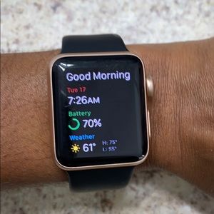 Pink Sand AppleWatch Series 3 with Cellular